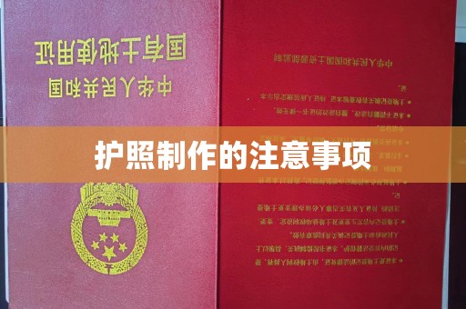 谢通门护照制作的注意事项