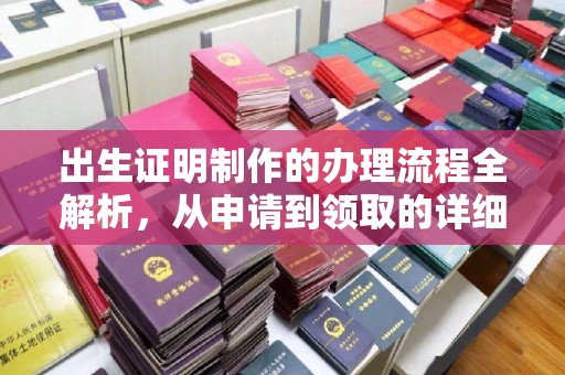 谢通门出生证明制作的办理流程全解析，从申请到领取的详细指南